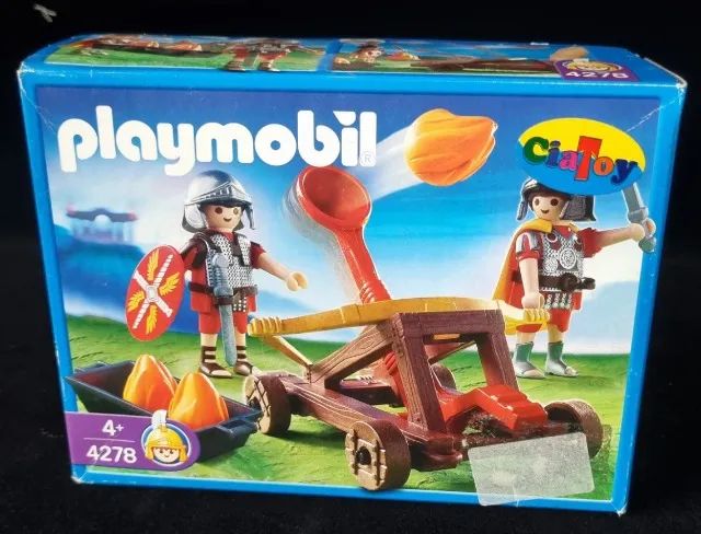Playmobil 4278 Catapulta Romana na Caixa Fechado
