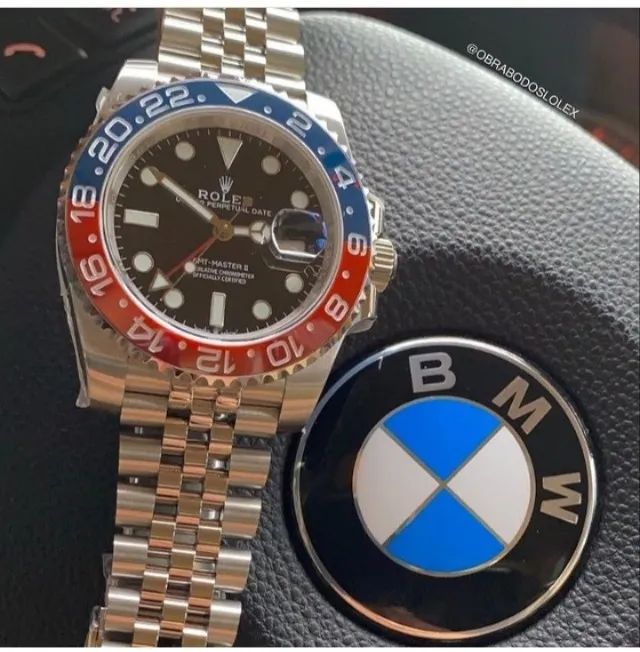 Relógio ROLEX AUTOMÁTICO PEPSI JUBILEU - Foto 4