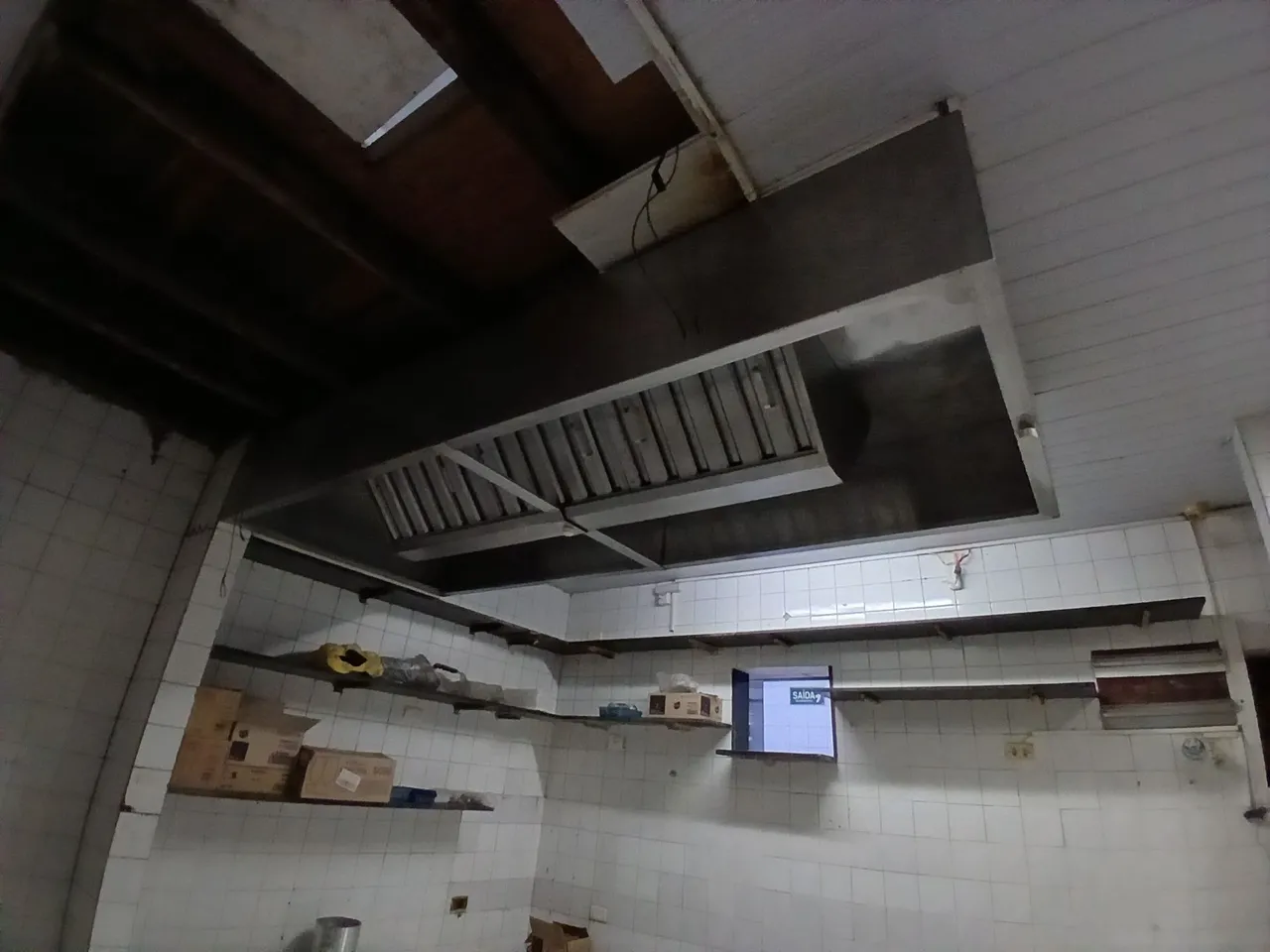 Exaustor industrial para cozinha
