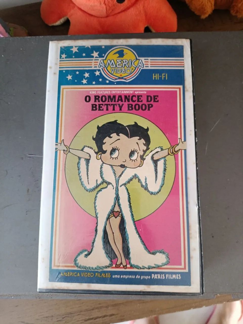 Fita VHS O romance de Betty Boop