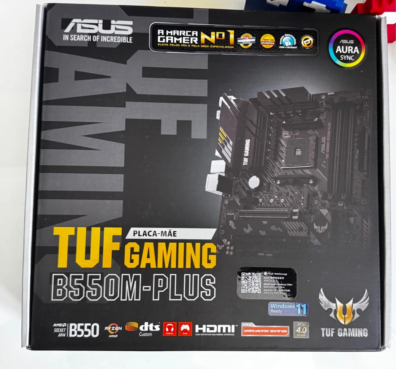 Placa-Mãe ASUS TUF GAMING B550M-PLUS