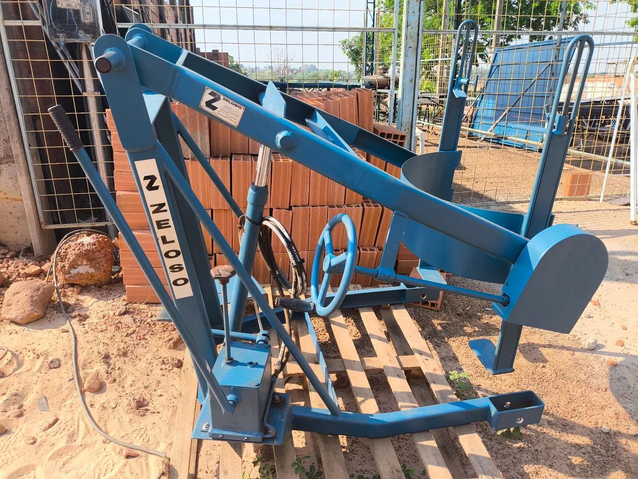 Vendo equipamento hidráulico de elevação de tambor de 200 litros  - Foto 3