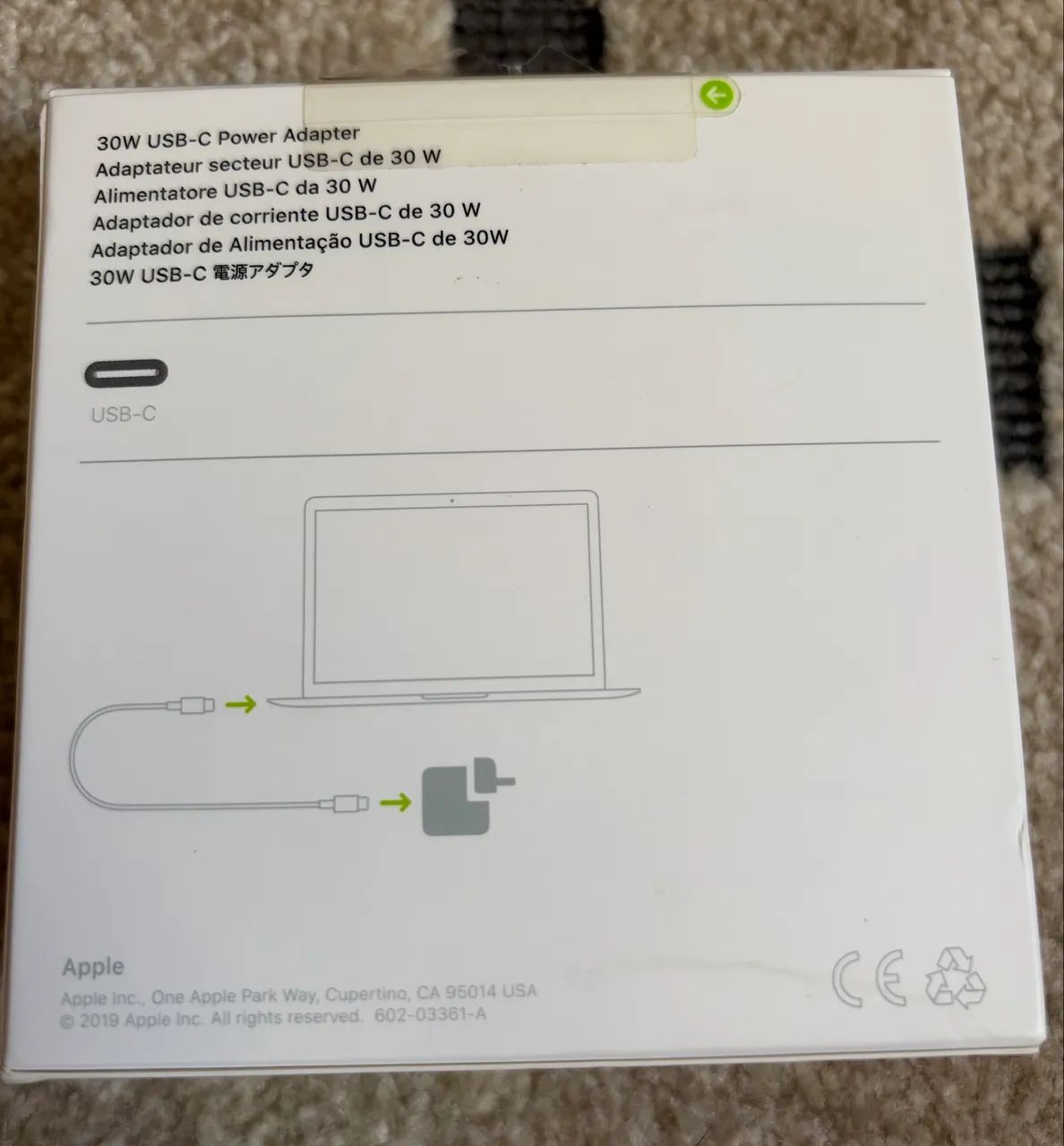 Carregador Apple USB-C de 30W  - Foto 2