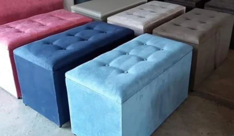 Baú Puff Organizador 