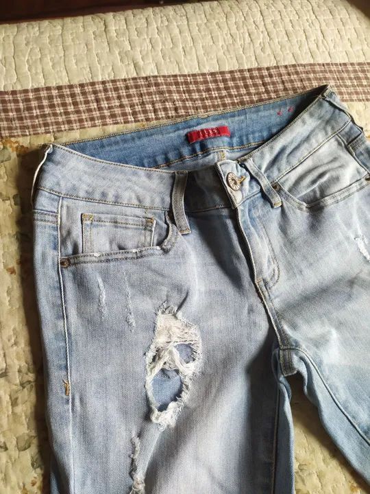 Calça Jeans Guess 36 - Foto 2