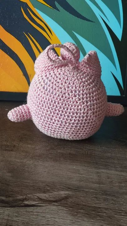 Amigurumi Jigglypuff - Feito à Mão <br> - Foto 2