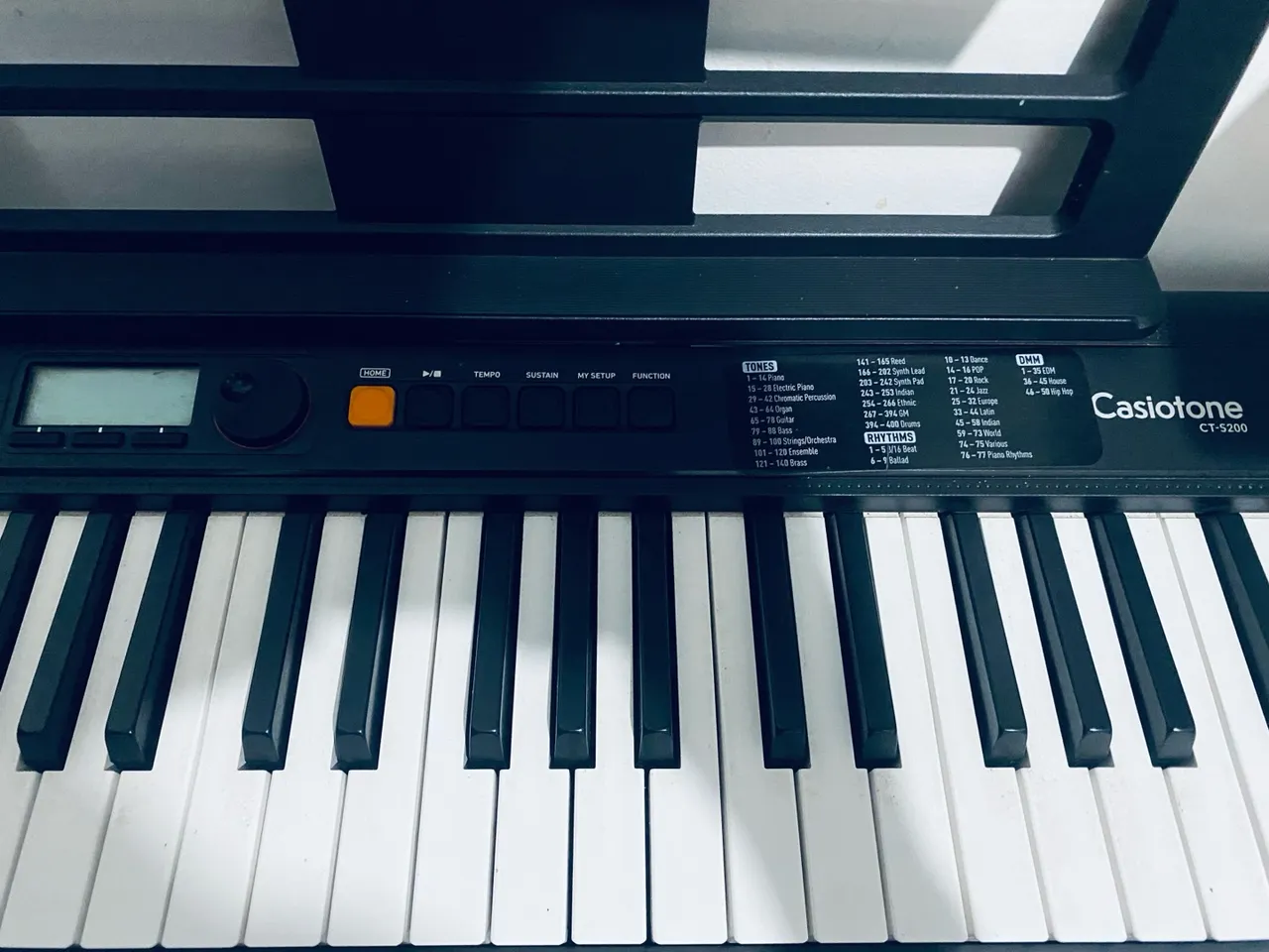 Teclado Casio CTS-200 - Ótimo estado!