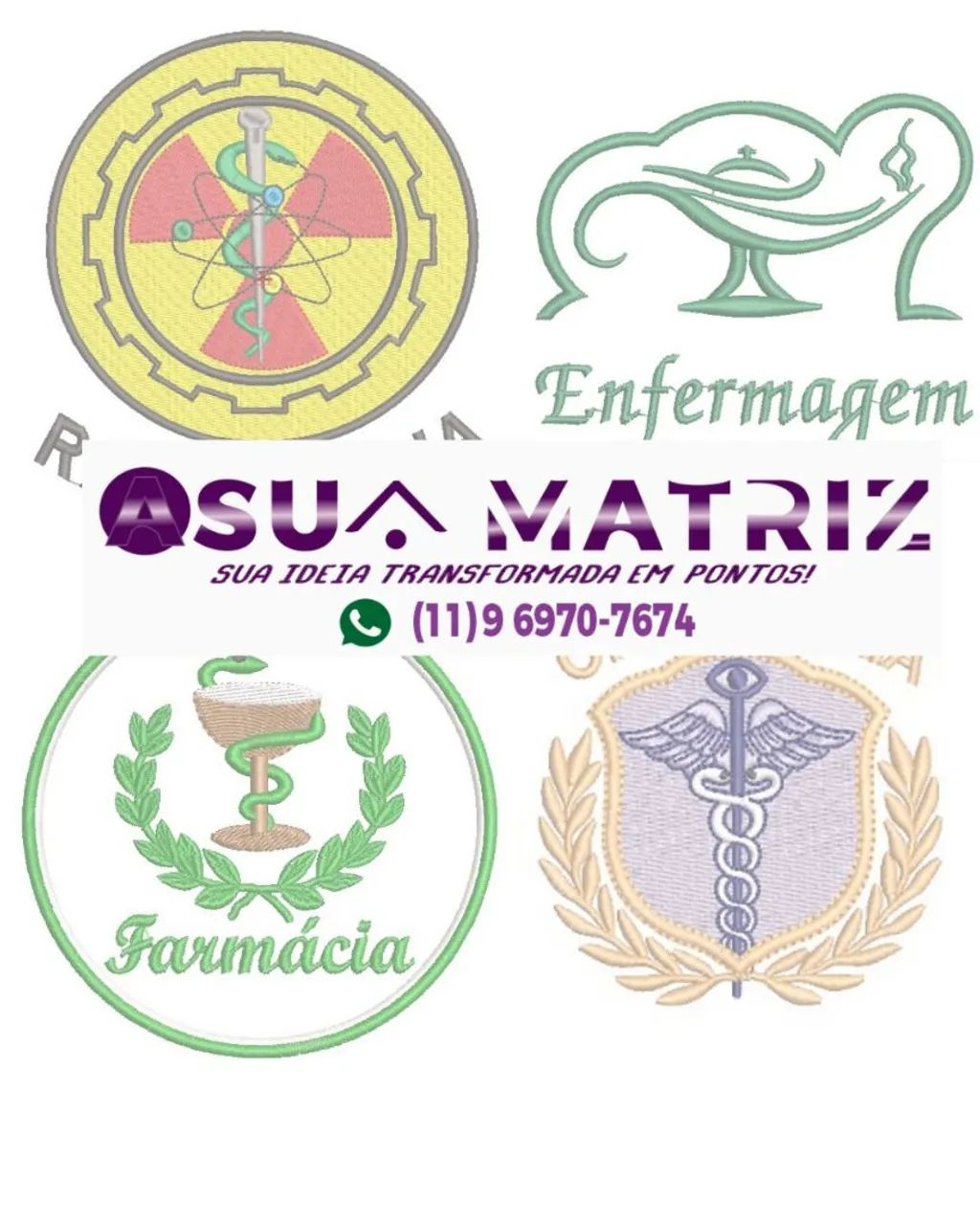 Programação de matrizes de bordados 