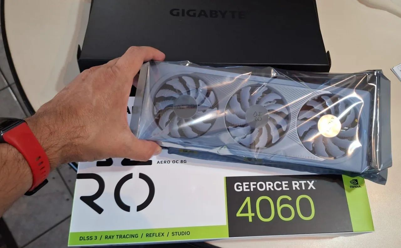 RTX 4060 GIGABYTE AERO ACEITAMOS TROCAS  - Foto 3