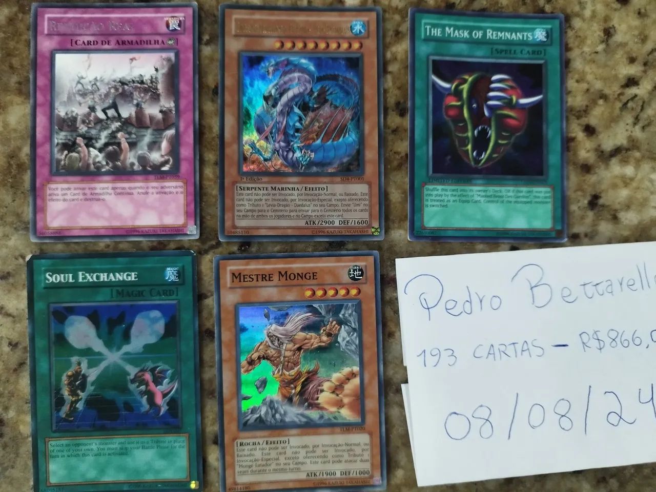 192 cartas Yu-Gi-Oh - Foto 5