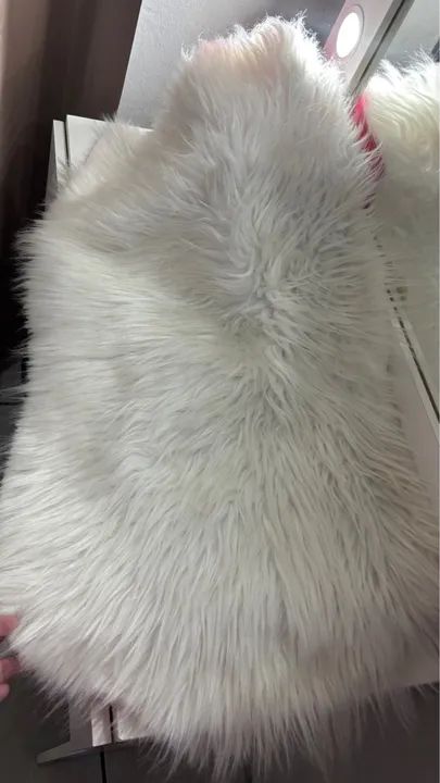 Tapete Pelúcia Branco - Decoração aconchegante