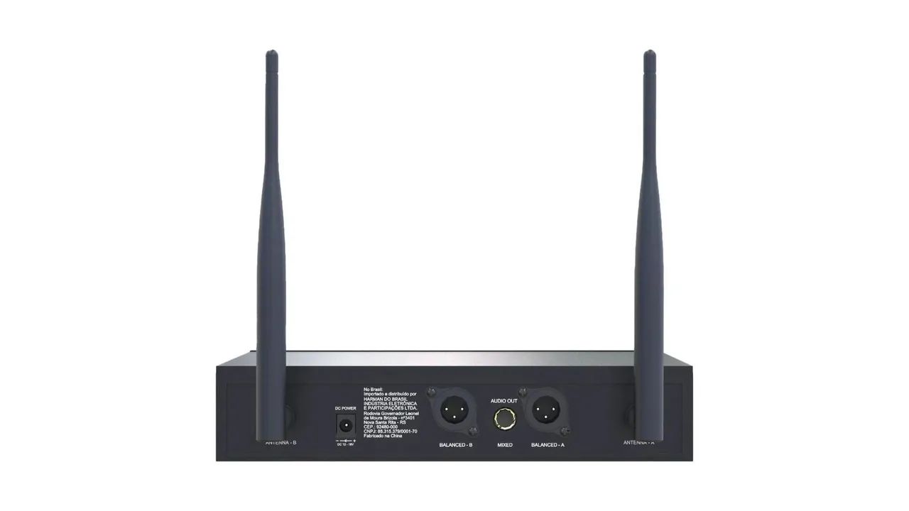 AKG WP300 Dual - Sistema de Microfone Sem Fio Duplo Com Tecnologia True Diverse - Foto 5