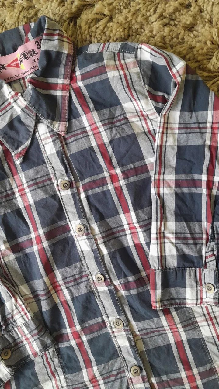 Camisa Xadrez  - Tamanho 38 - Foto 2
