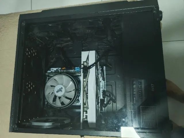 Computador rx580 8gb+ monitor+mouse