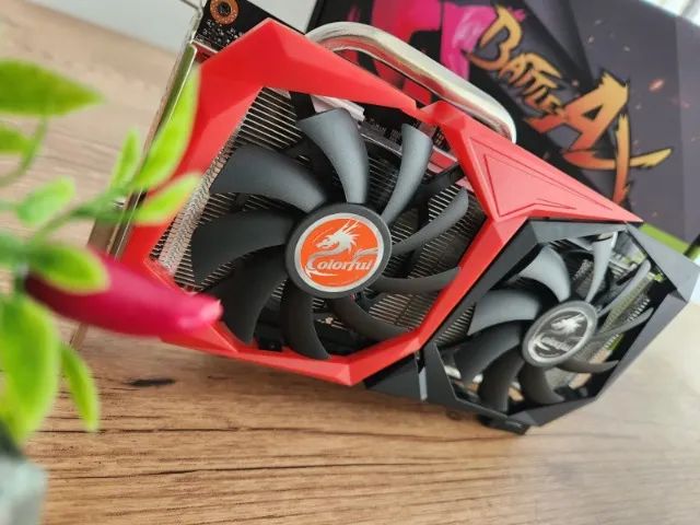 Placa de Vìdeo GTX 1660ti 6GB Colorfull Novíssima | Caixa e Acessórios - Foto 5