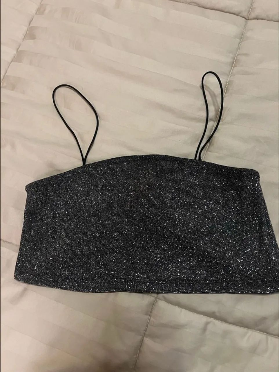 Top cropped lurex PP