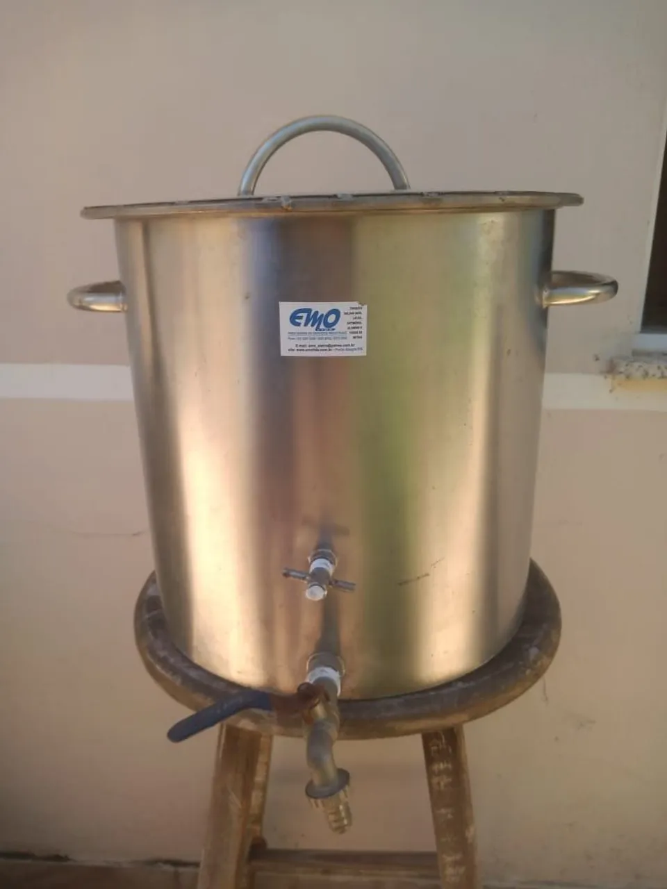 Panelas Cervejeiras Inox 50 e 25 litros