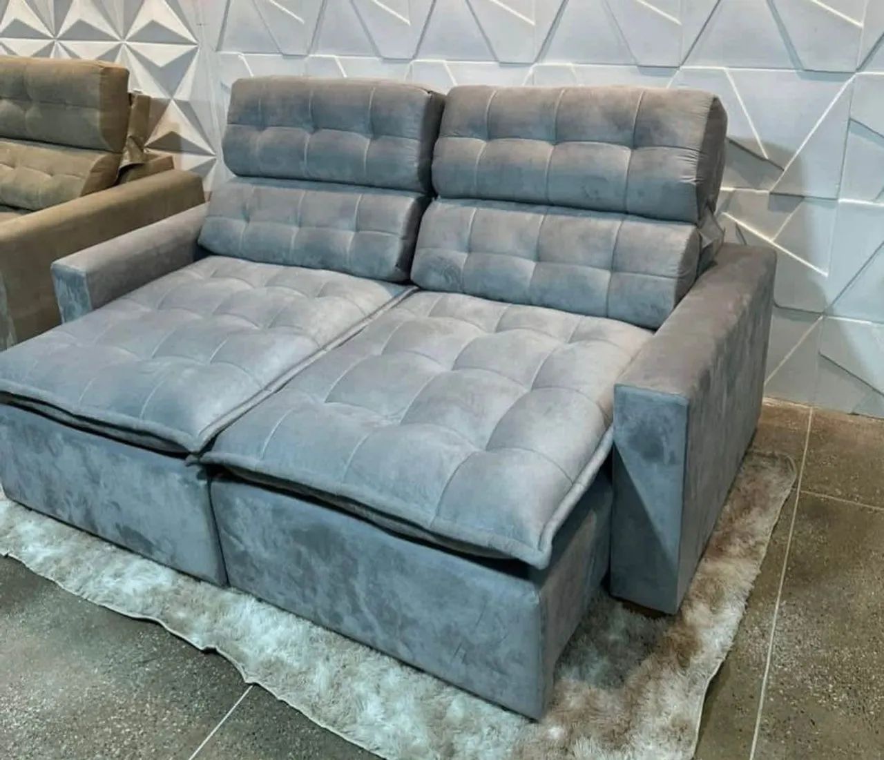 Sofá Retrátil reclinável  - Foto 3