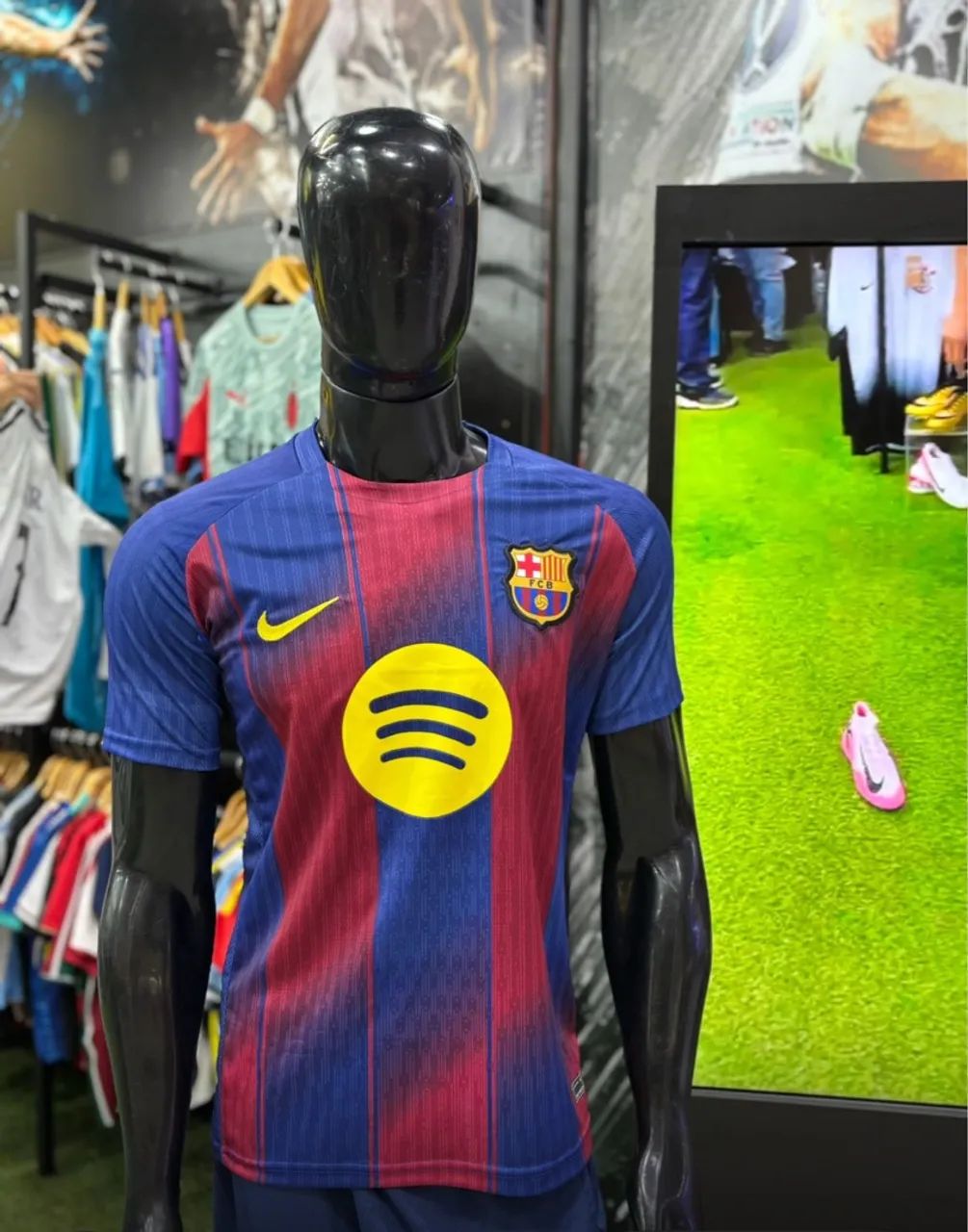 Camisa do Barcelona Spotify 2023/24