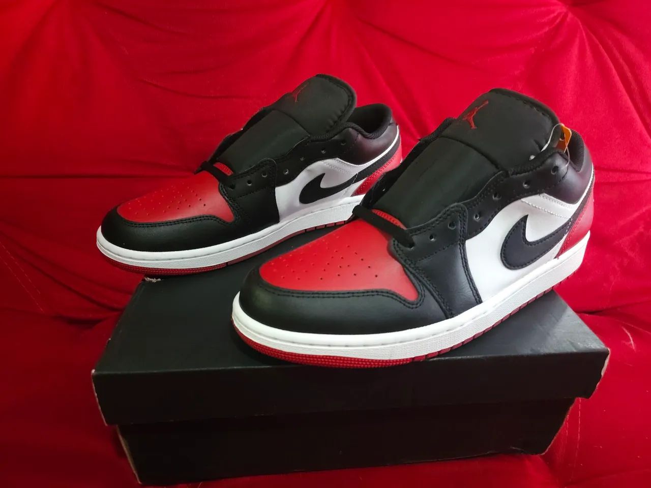 Air Jordan 1 Low Bred Toe  - Foto 3