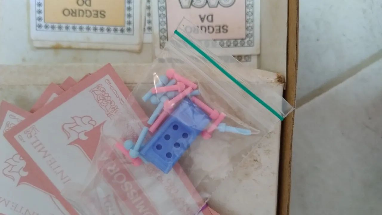 Brinquedo antigo jogo da vida - Foto 2