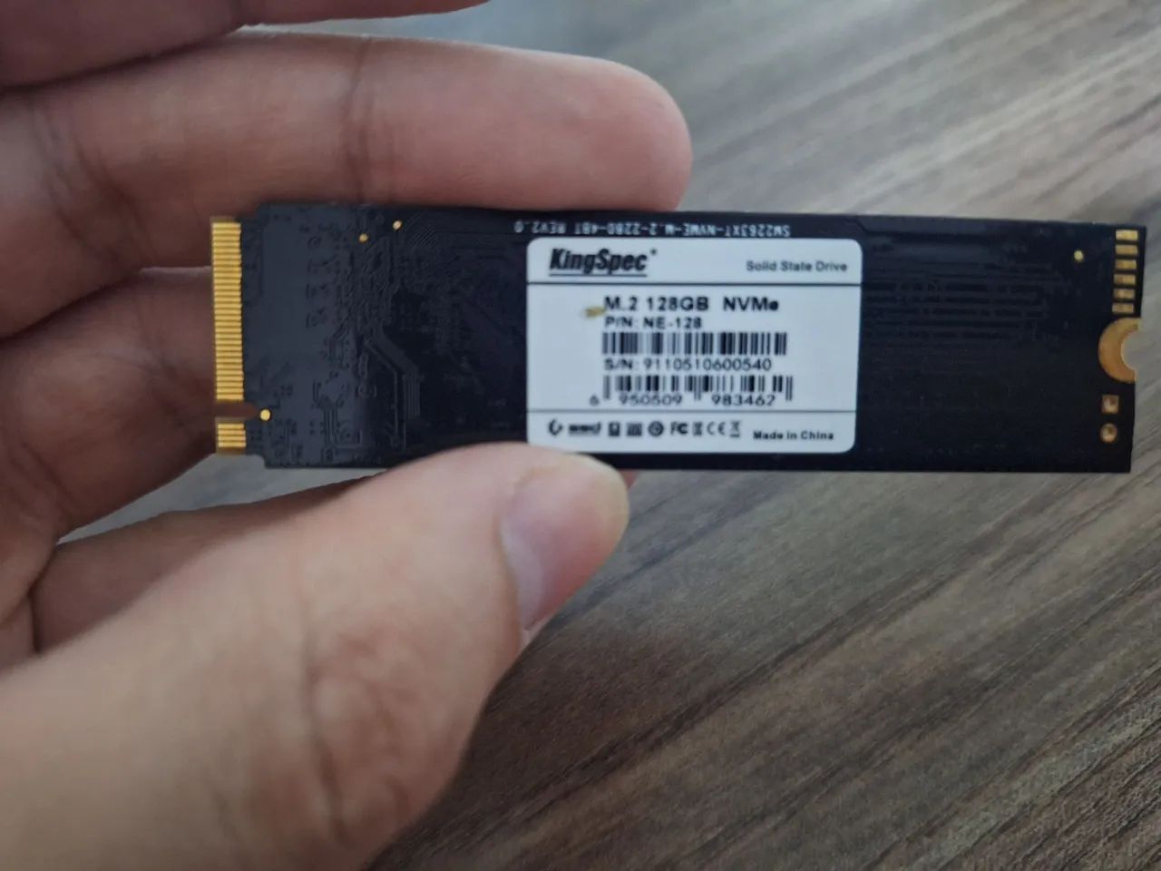 SSD NVMe KingSpec 128gb - Foto 2