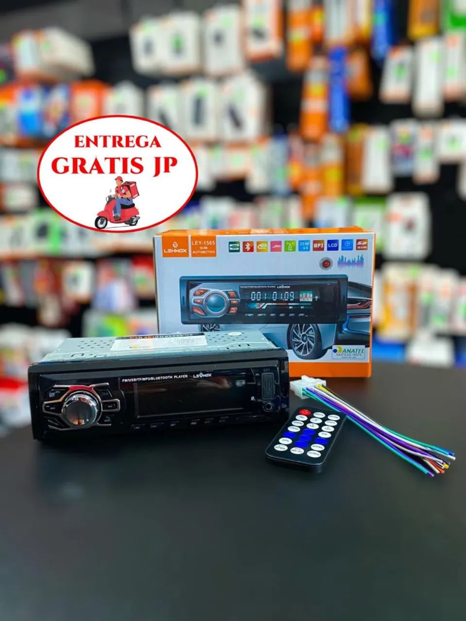 SOM AUTOMOTIVO PARA CARRO LEHMOX LEY-1565