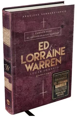 Livro Ed & Lorraine Warren: Lugar Sombrio