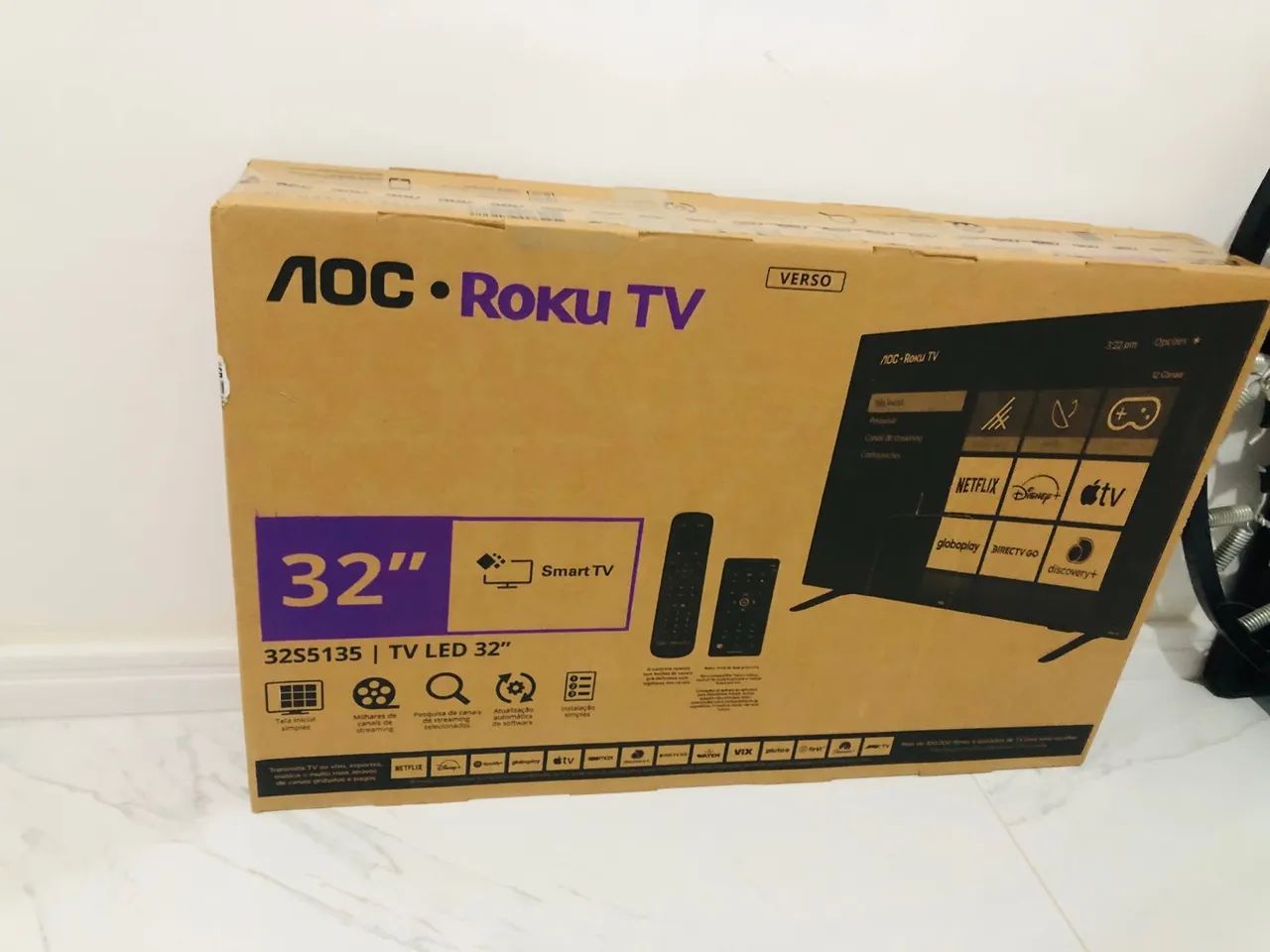 TV LED 32'' AOC Roku Smart