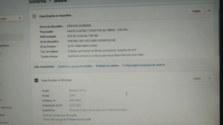 Mini PC Lenovo ThinkCentre M93p Core i7 4th, 8GB RAM, 120GB SSD, Wi-Fi e Bluetooth - Foto 5