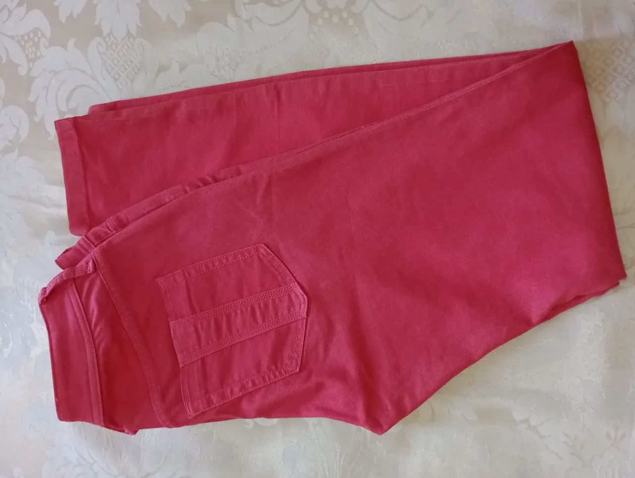 Calça Jeans vermelha Burberry - Foto 3