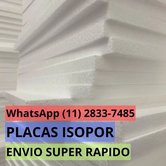 ? Placas de Isopor Multiuso - Diversas Espessuras para Sua Reforma