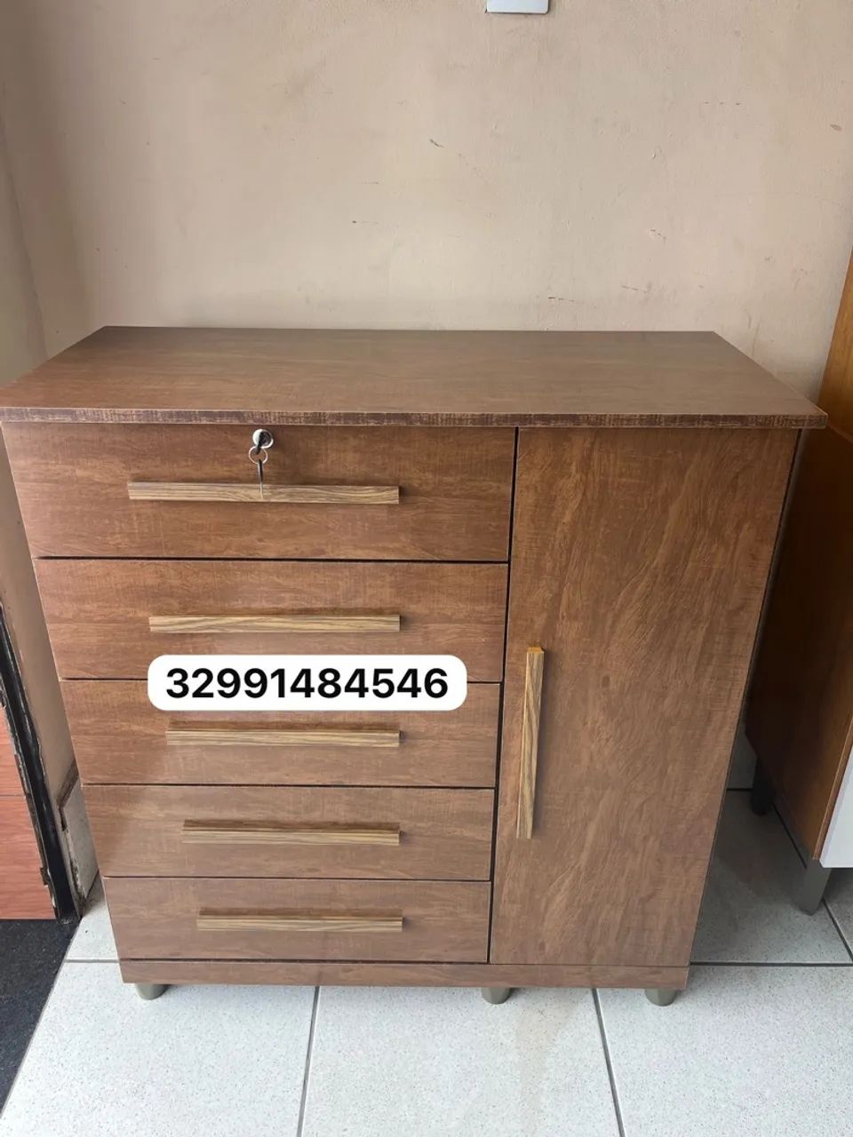 Cômoda de 5 Gavetas Preço de Fábrica  - Foto 2