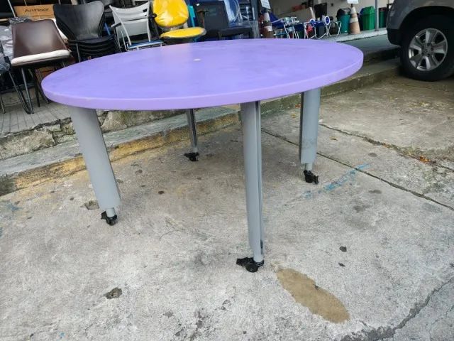 Mesa redonda Lilás - Foto 2