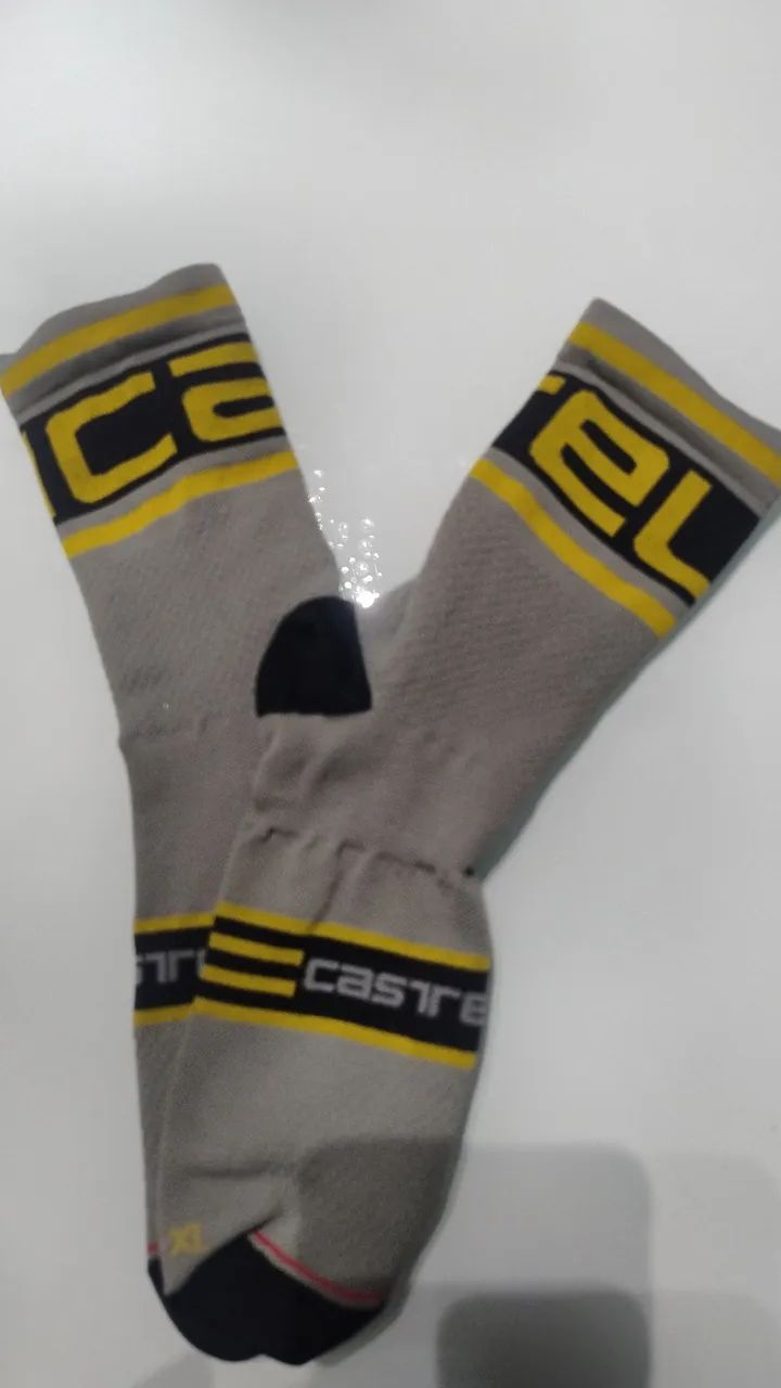 Meias Castelli original unissex ciclismo  - Foto 2