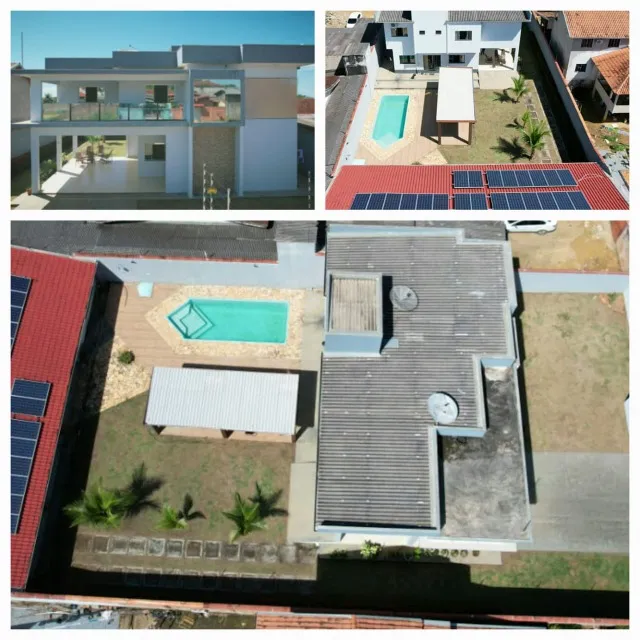 Casa de alto padrão mobiliada e com 22 placas solares