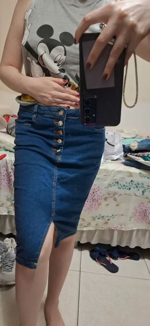 Saia até o joelho - Foto 3
