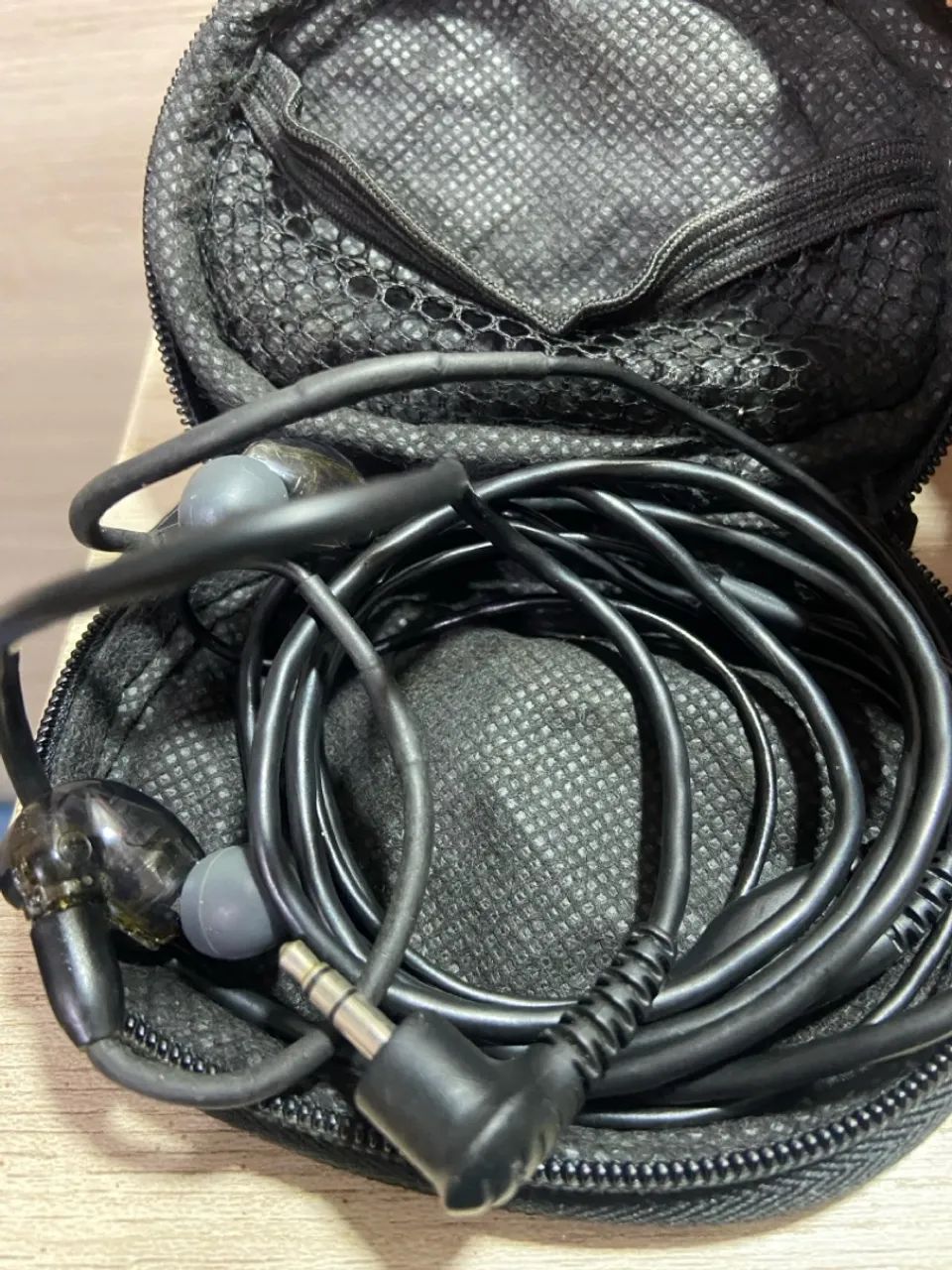Fone de Ouvido Profissional In-Ear Shure SE215 - Foto 3