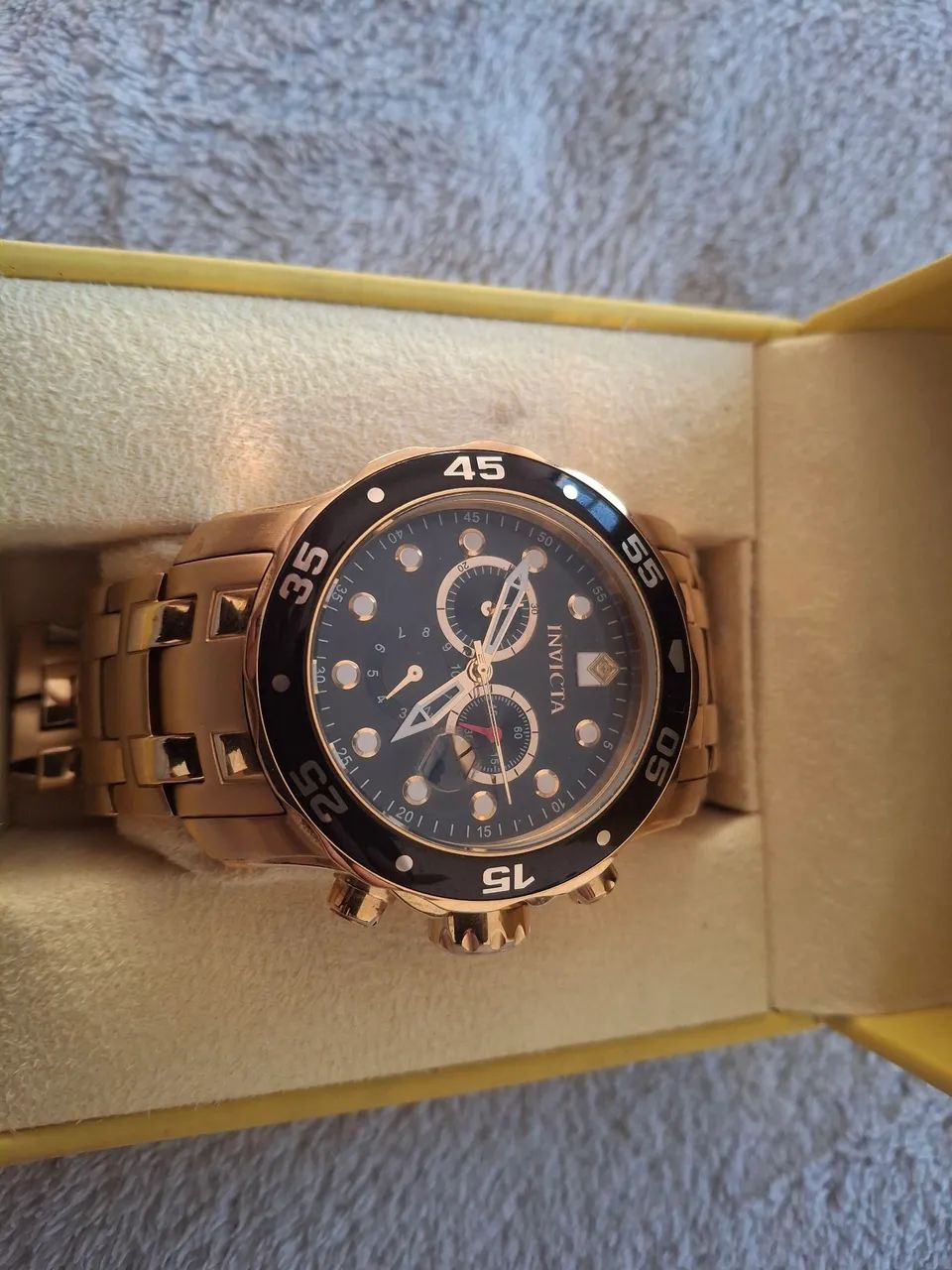 Invicta Gold Watch - Foto 2