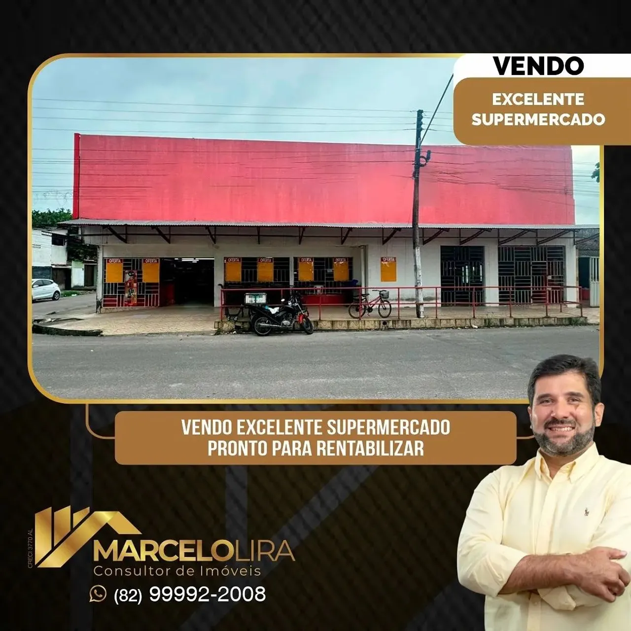 VENDO SUPERMERCADO PRONTO PARA FUNCIONAMENTO E RENTABILIZAR