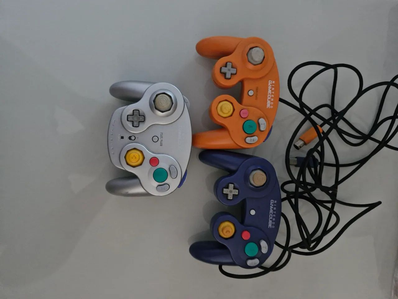 Controles originais game cube