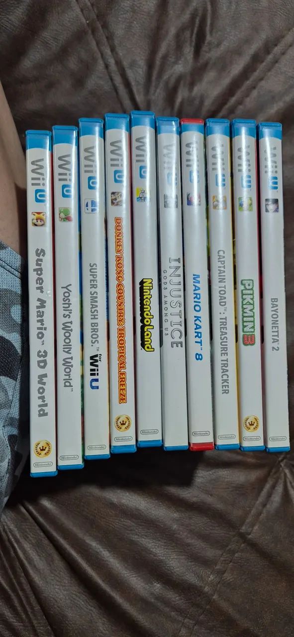 Lote de Jogos Wii U