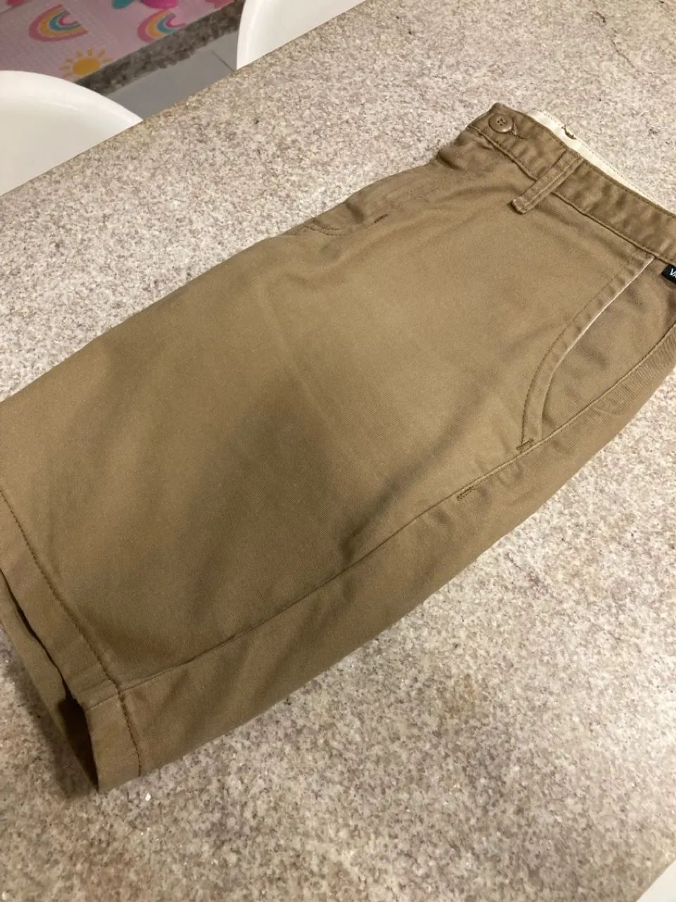 Bermuda Masculina Vans Mostarda - Foto 3