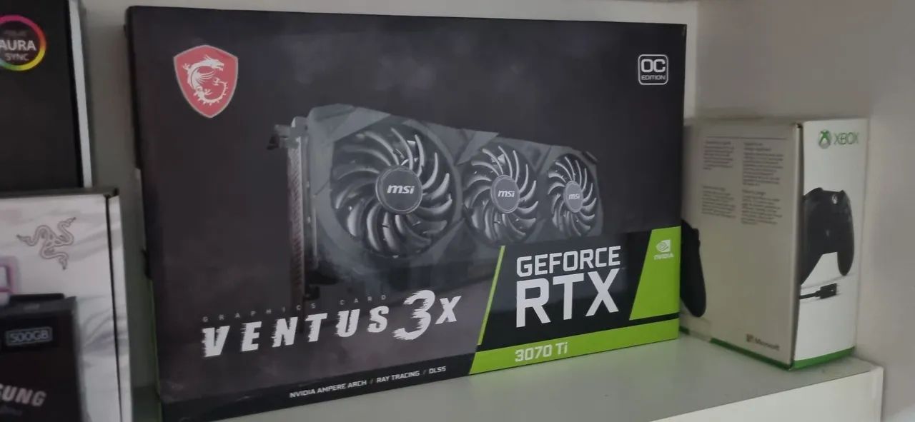 Placa de Vídeo MSI GeForce RTX 3070 TI