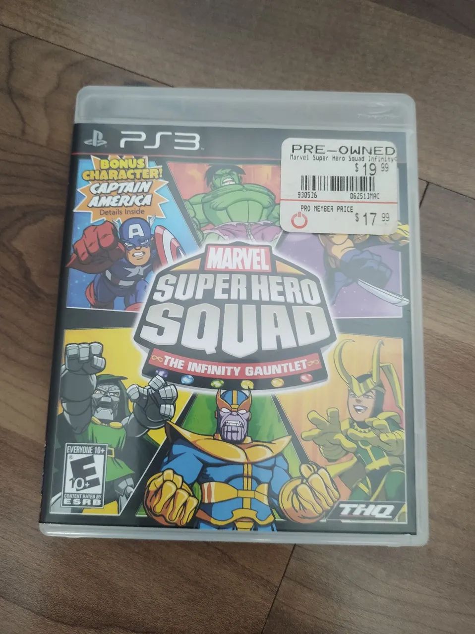 Marvel Super Hero Squad - PS3 jogo raro 