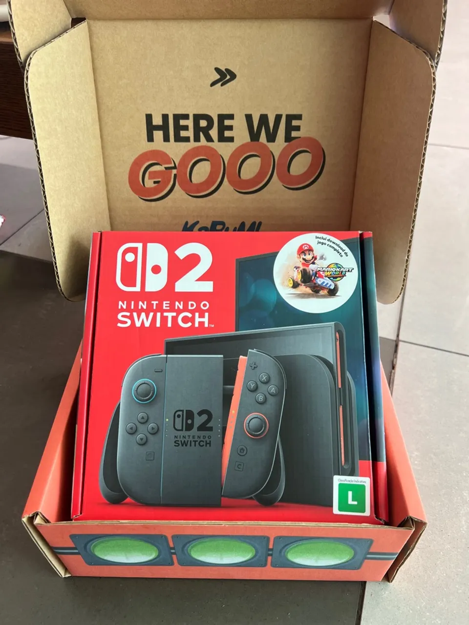Nintendo Switch 2 - Bundle com Mario Kart World