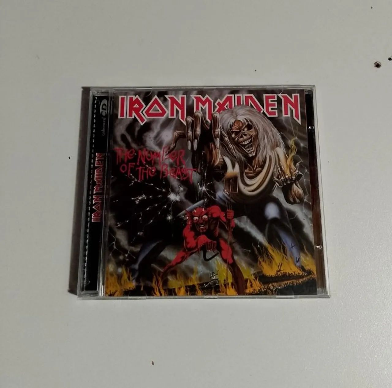 CD iron maiden importado europeu the number