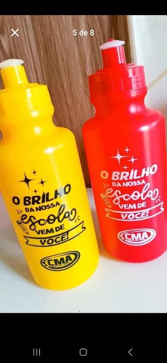 Garrafinhas plastica personalizadas - Foto 4