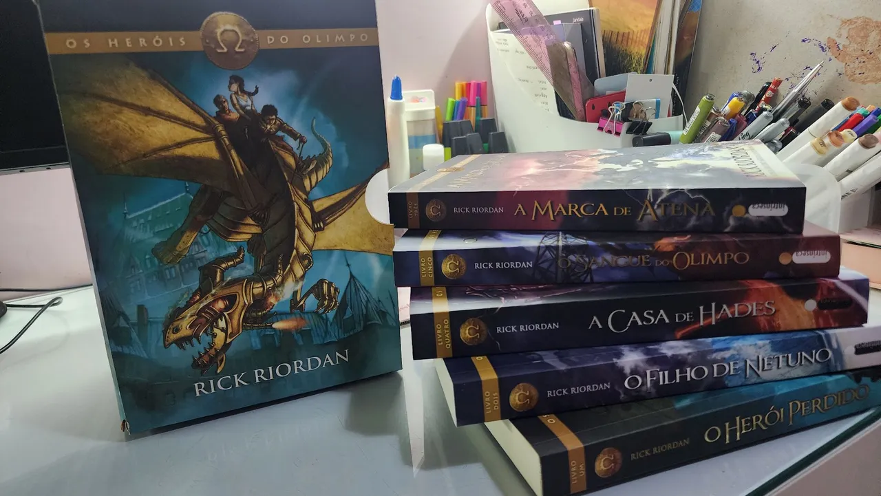 Coleção Os Heróis do Olimpo - Rick Riordan
