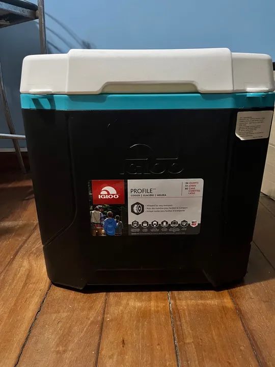 Cooler de rodinhas para camping e praia - Foto 5